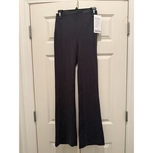 NWT $128 Lululemon‎ Ribbed Softstreme Flared Pants Regular Gray Size 4